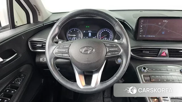 Hyundai The New Santa Fe 2021 Белый из Кореи, фото 3