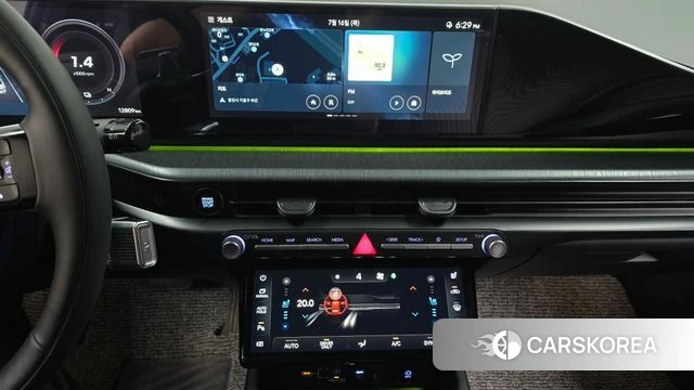Hyundai Grandeur Hybrid (GN7) 2023 Белый из Кореи, фото 3