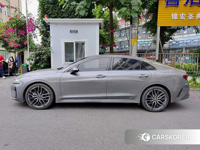 Kia K5 2021 Серебристо-серый из Китая, фото 3