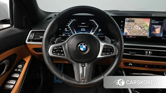 BMW 3 Series (G20) 2022 Небесно-голубой из Кореи, фото 3