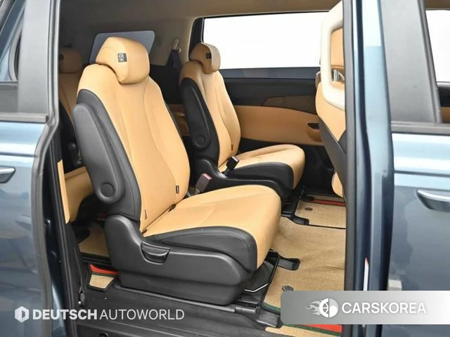 Kia Carnival 4th generation 2021 Небесно-голубой из Кореи, фото 3