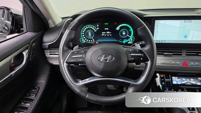 Hyundai The New Grandeur IG Hybrid 2022 Черный из Кореи, фото 3