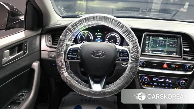 Hyundai Sonata New Rise Hybrid 2019 Черный из Кореи, фото 3