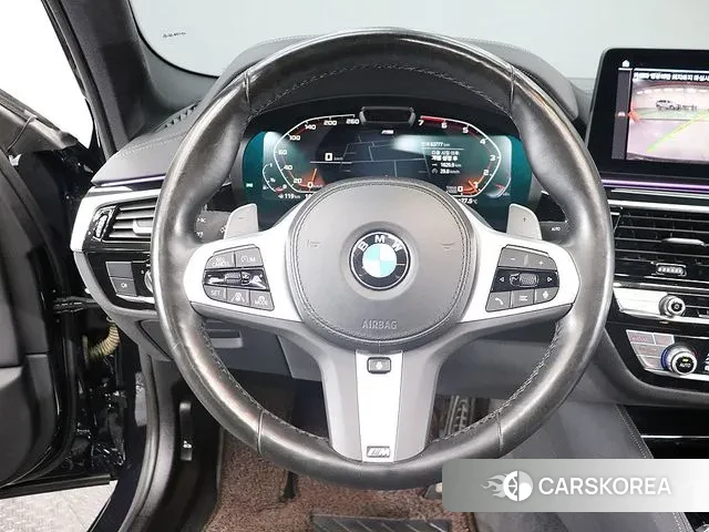 BMW 5 Series (G30) 2022 Синий из Кореи, фото 3