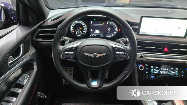 Genesis The New G70 2024 Синий из Кореи, фото 3