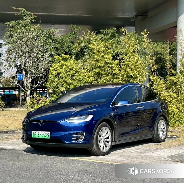Tesla Model X 2019 Синий из Китая, фото 3