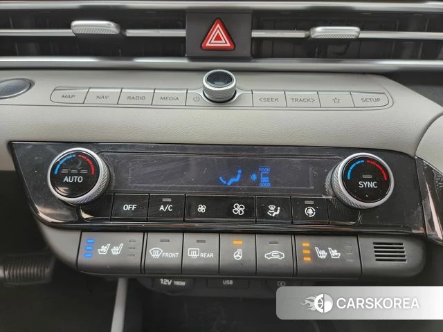 Hyundai Avante Hybrid (CN7) 2021 Белый из Кореи, фото 3