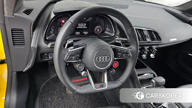 Audi R8 (4S) 2022 Желтый из Кореи, фото 3