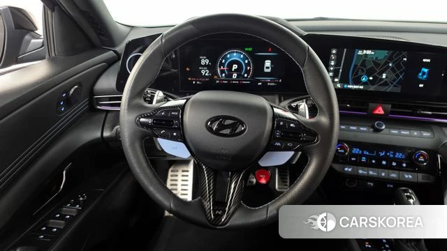 Hyundai Avante (CN7) 2022 Черный из Кореи, фото 3