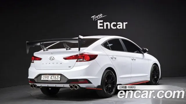 Hyundai The New Avante AD 2019 Белый из Кореи, фото 3