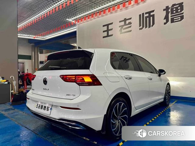 Volkswagen Golf 2021 Белый из Китая, фото 3