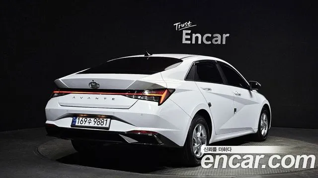 Hyundai Avante (CN7) 2021 Белый из Кореи, фото 3