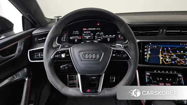 Audi RS7 (4K) 2021 Черный из Кореи, фото 3