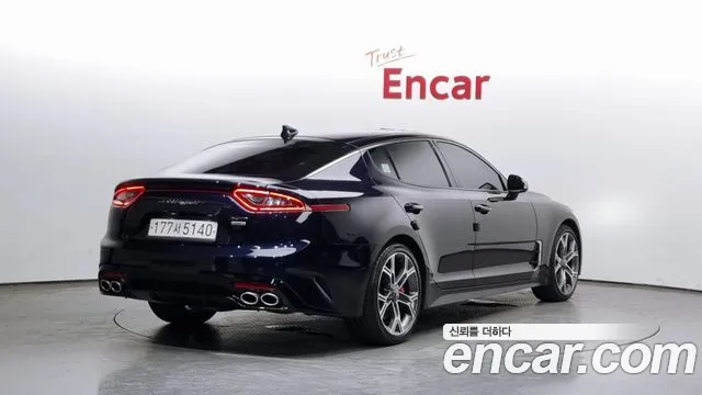 Kia Stinger 2019 Синий из Кореи, фото 3