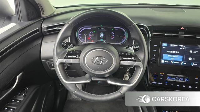 Hyundai Tucson Hybrid (NX4) 2022 Белый из Кореи, фото 3
