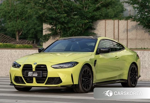 BMW M4 2022 Желтый из Китая, фото 3