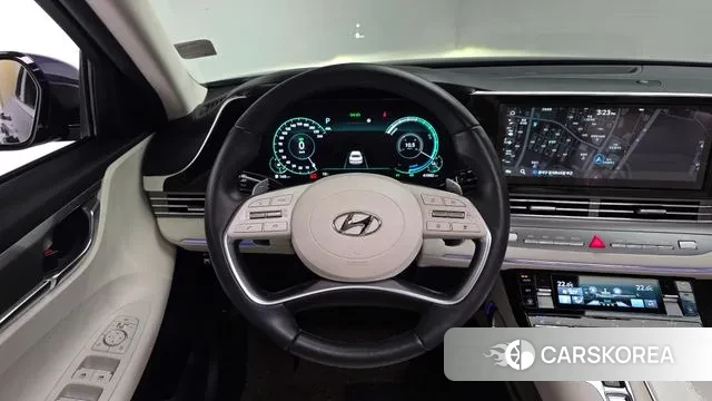 Hyundai The New Grandeur IG Hybrid 2022 Синий из Кореи, фото 3