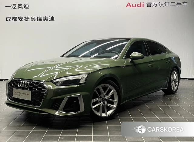 Audi A5 2024 Зеленый из Китая, фото 3