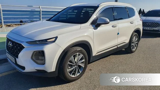 Hyundai Santa Fe TM 2018 Белый из Кореи, фото 3