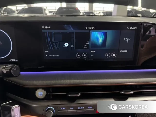 Hyundai Grandeur Hybrid (GN7) 2023 Черный из Кореи, фото 3