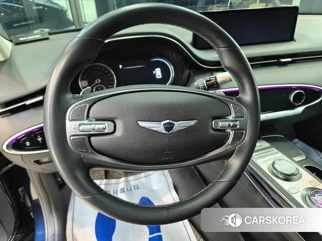 Genesis GV70 2021 Синий из Кореи, фото 3