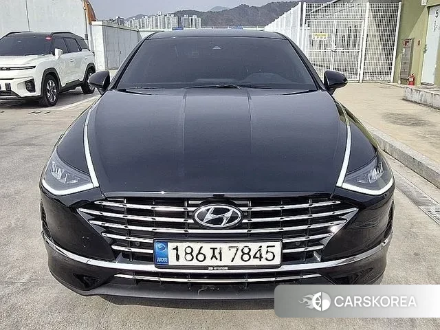 Hyundai Sonata Hybrid (DN8) 2021 Черный из Кореи, фото 3