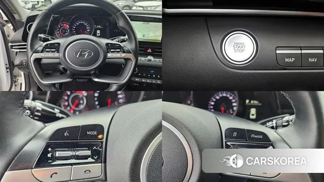 Hyundai Avante (CN7) 2021 Белый из Кореи, фото 3