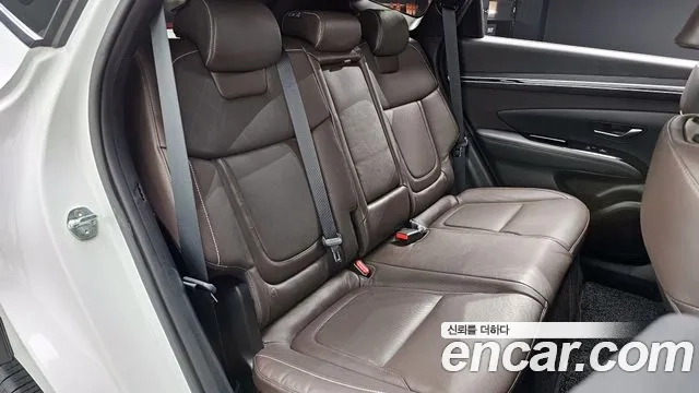 Hyundai Tucson Hybrid (NX4) 2021 Белый из Кореи, фото 3