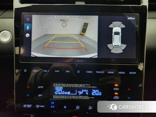 Hyundai Tucson Hybrid (NX4) 2022 Белый из Кореи, фото 3