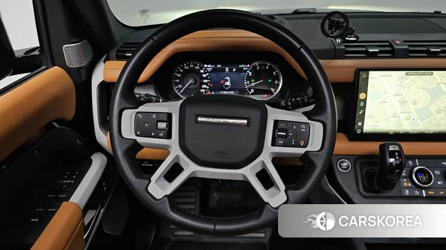 Land Rover Defender (L663) 2023 Черный из Кореи, фото 3