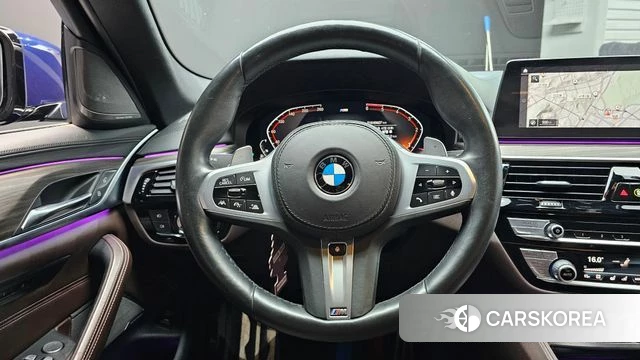BMW 5 Series (G30) 2020 Синий из Кореи, фото 3