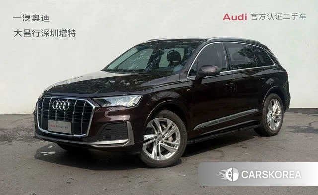 Audi Q7 2021 Коричневый из Китая, фото 3