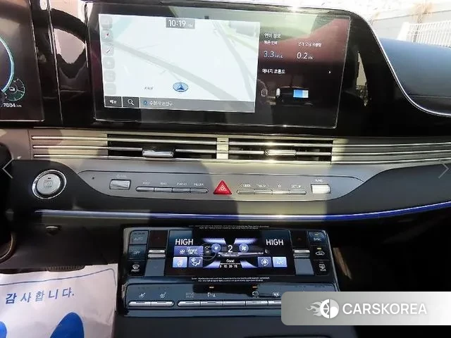 Hyundai The New Grandeur IG Hybrid 2020 Белый из Кореи, фото 3