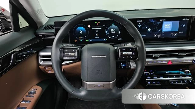 Hyundai Grandeur Hybrid (GN7) 2023 Черный из Кореи, фото 3