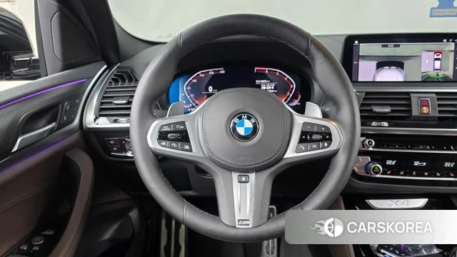 BMW X4 (G02) 2021 Черный из Кореи, фото 3