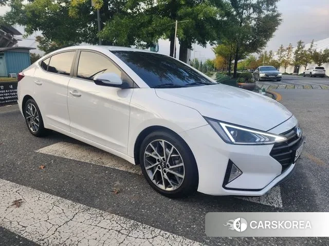 Hyundai The New Avante AD 2018 Белый из Кореи, фото 3