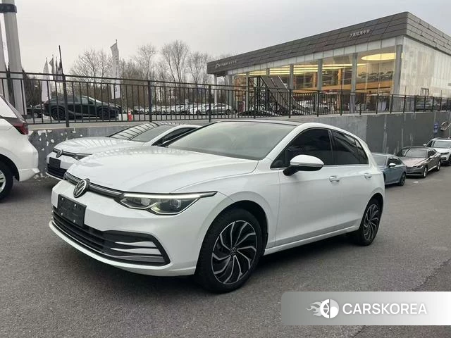 Volkswagen Golf 2021 Белый из Китая, фото 3