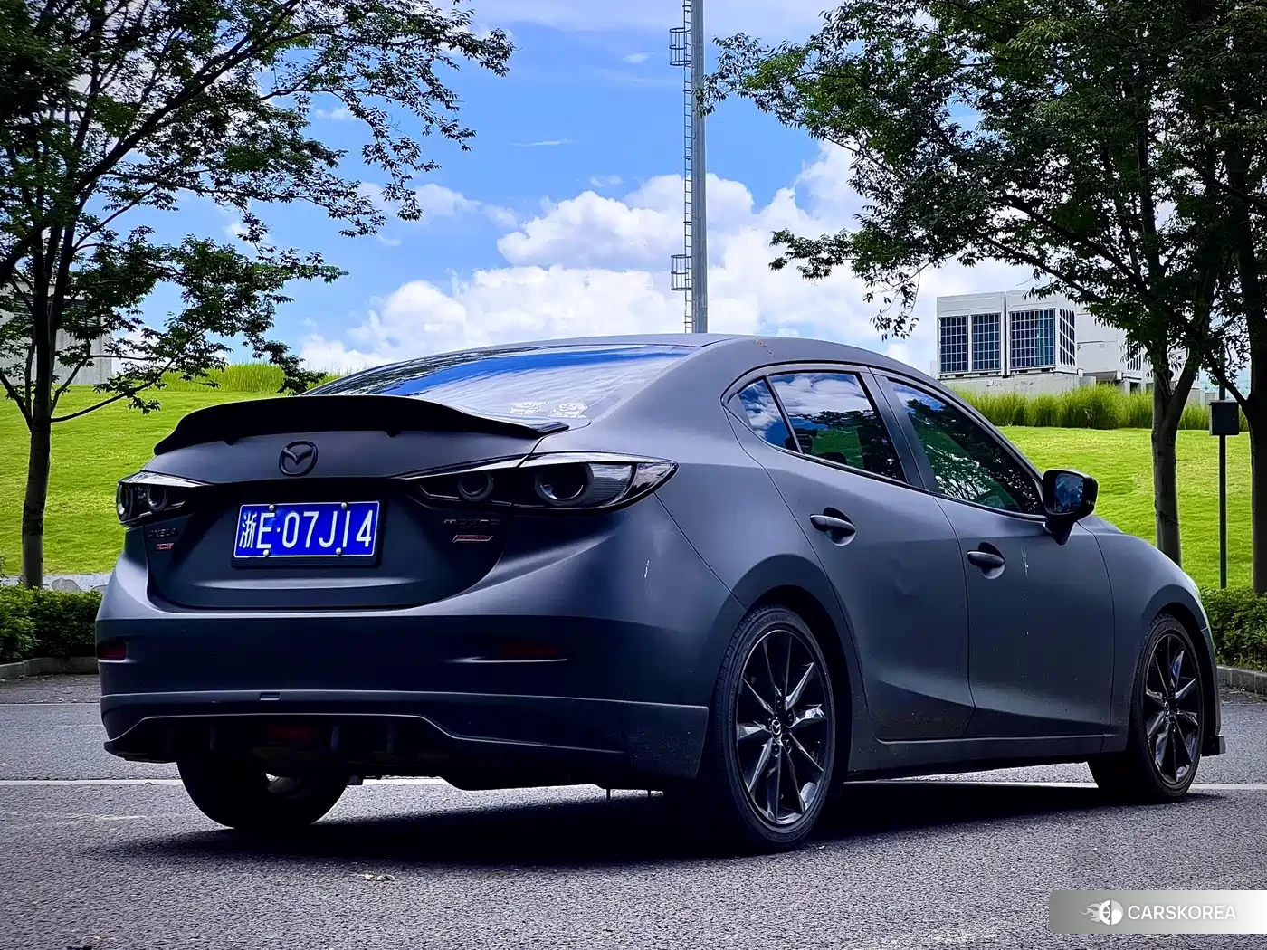 Mazda 3 2019 Синий из Китая, фото 3