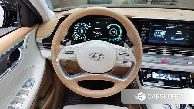 Hyundai The New Grandeur IG Hybrid 2020 Черный из Кореи, фото 3
