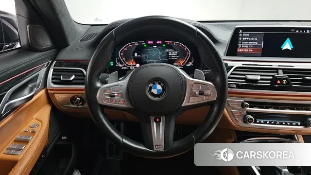 BMW 7 Series (G11) 2021 Черный из Кореи, фото 3