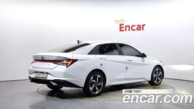 Hyundai Avante (CN7) 2020 Белый из Кореи, фото 3