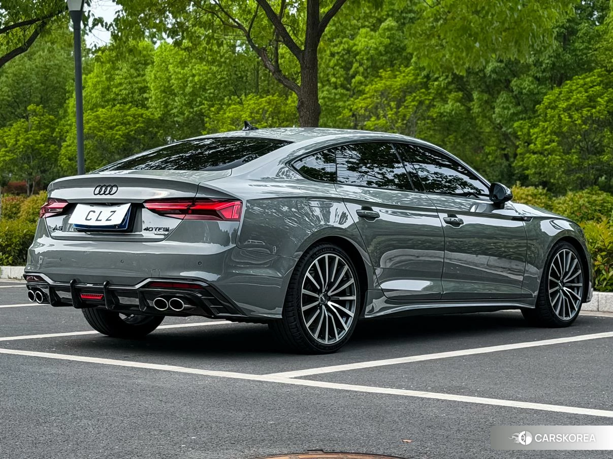 Audi A5 2020 Серебристо-серый из Китая, фото 3