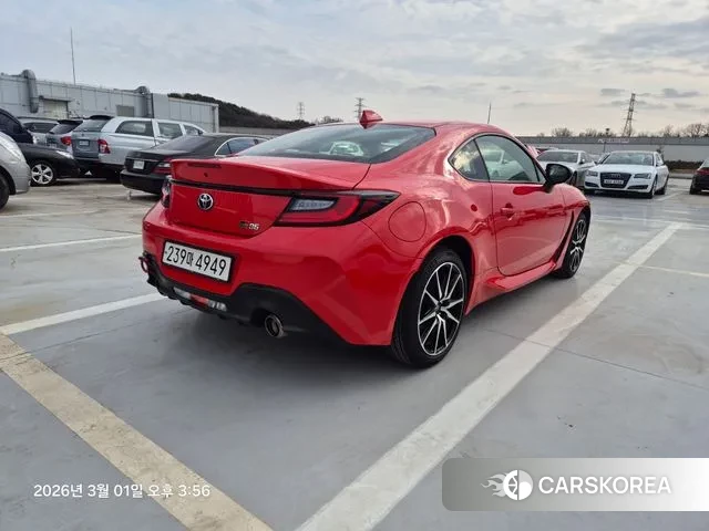 Toyota GR86 2024 Красный из Кореи, фото 3