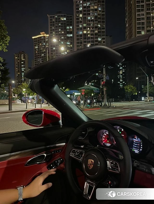 Porsche 718 Boxster 2022 Красный из Кореи, фото 3