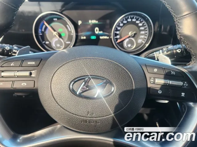 Hyundai The New Grandeur IG Hybrid 2020 Темно-зеленый из Кореи, фото 3