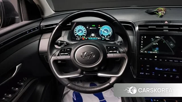 Hyundai Tucson Hybrid (NX4) 2020 Черный из Кореи, фото 3