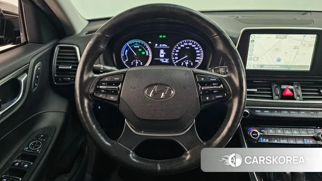 Hyundai Grandeur IG Hybrid 2018 Черный из Кореи, фото 3