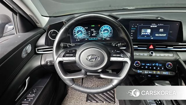 Hyundai Avante (CN7) 2021 Белый из Кореи, фото 3