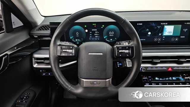 Hyundai Grandeur Hybrid (GN7) 2023 Черный из Кореи, фото 3