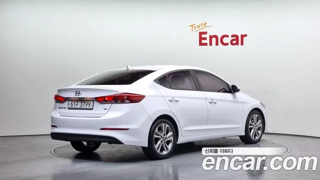 Hyundai Avante AD 2018 Белый из Кореи, фото 3